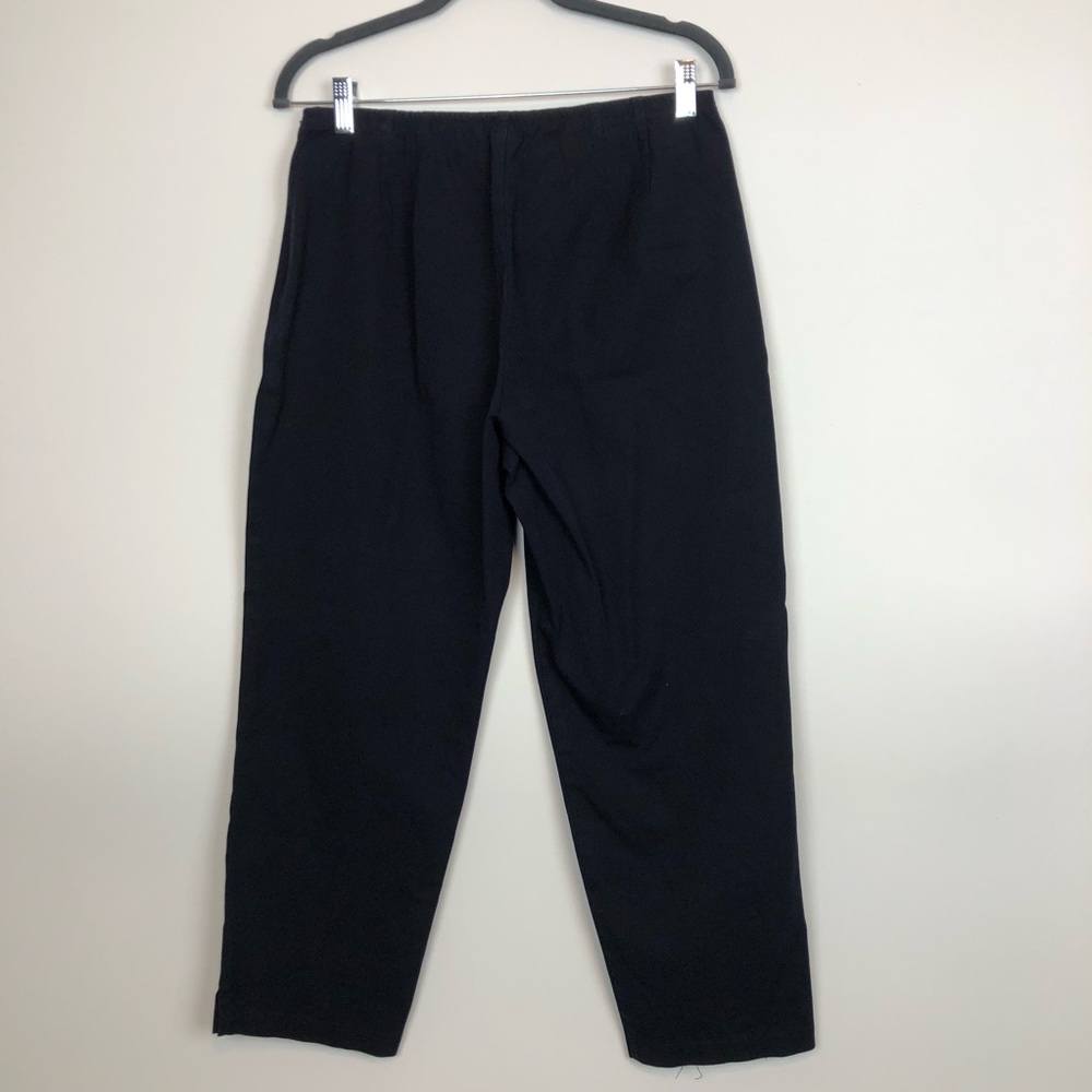 Eileen Fisher Midnight Navy Slim Ankle Pants - Picture 4 of 5
